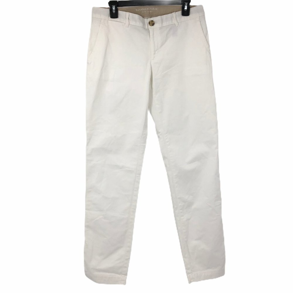 Banana Republic Womens Straight Pants Size 6 Long